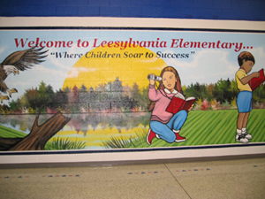 Welcome to Leesylvania Elementary School Mural