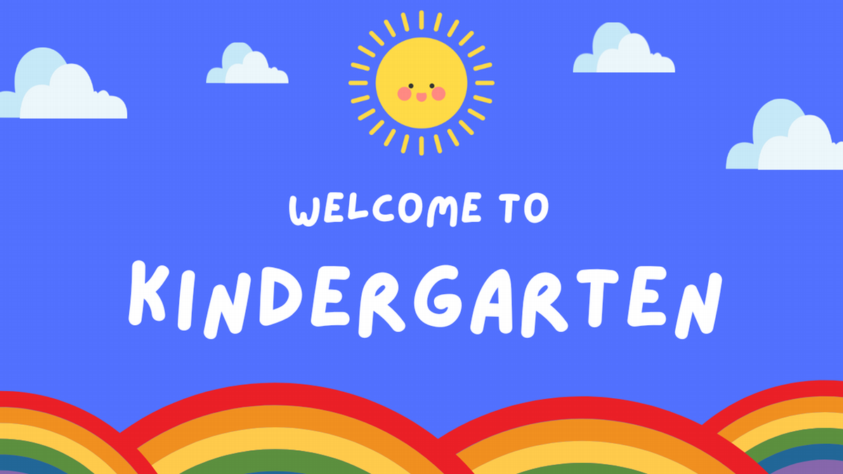 Welcome Kindergarten
